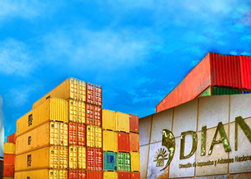 a stack of shipping containers