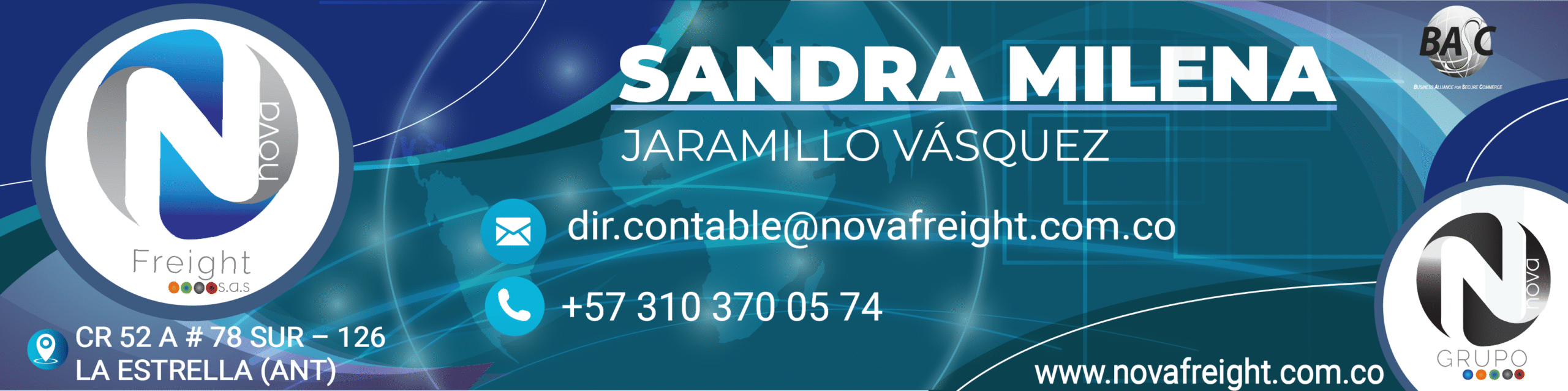 FIRMA NOVA SANDRA JARAMILLO